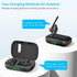 ZUKUMU Headset 180H 1000mAh Headset Bluetooth Wireless Earpiece Microphone Playtime Wireless Charging Case Handsfree