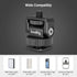 SmallRig Mini Ball Head Cold Shoe Mount Adapter, 1/4" with 1/4"-20 Thread for Camera, Phone Cage, LED Video Light-3577