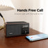 mooas Retro Bluetooth Radio Speaker - Vintage Charging Desk Clock, Portable FM Radio with Hands-Free Calling
