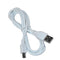 HQRP USB Charging Cable (White) Compatible with Tascam TC-1S / TC1S Chromatic