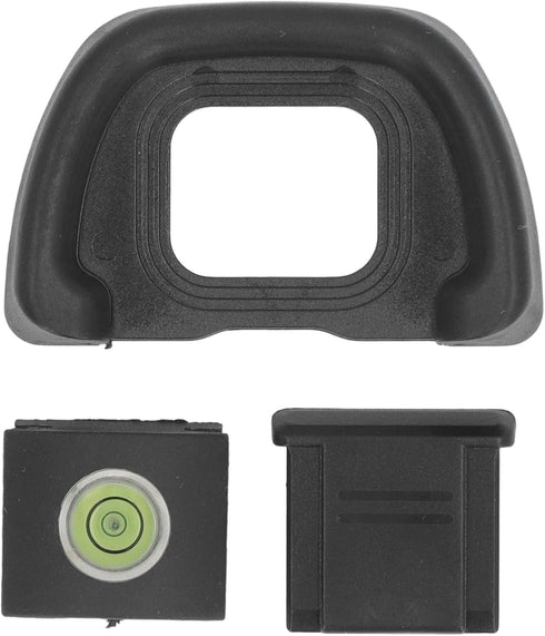 Tbest Eyepiece Eye Cup with Leveler and Hot Shoe Cover Better Observation Effect Replace for Viewfinder Camera