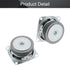 Fielect DIY Magnetic Speaker 3W 4 Ohm Full Range Audio Speaker, Stereo Woofer Replacement for Arduino, 52mm Diameter