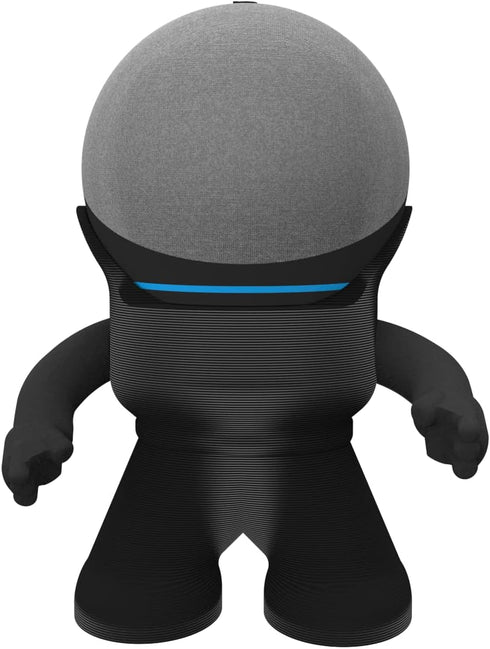 Splin Table Stand Holder Compatible with Amazon Alexa Smart Speaker Echo Dot (4th and 5th gen.) and Apple HomePod Mini, Mr. Bill (Black)