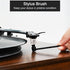 Complete 7-in-1 Vinyl Record Cleaning Kit - Vinyl Record Cleaner Solution, Velvet Brush, Microfiber Brush, Stylus