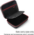 HSU Carrying Case for GoPro Hero 13/12/11/10/9/8/7/6/5/4/3+/3, DJI Osmo Action, Insta360 ONE X3 - Travel Case