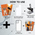 5PCS iPhone 15 Pro Max Soft Rubber + Aluminum Blank Cases - DIY Printable, Anti-Slip Protective Cover, 6.7 inch.