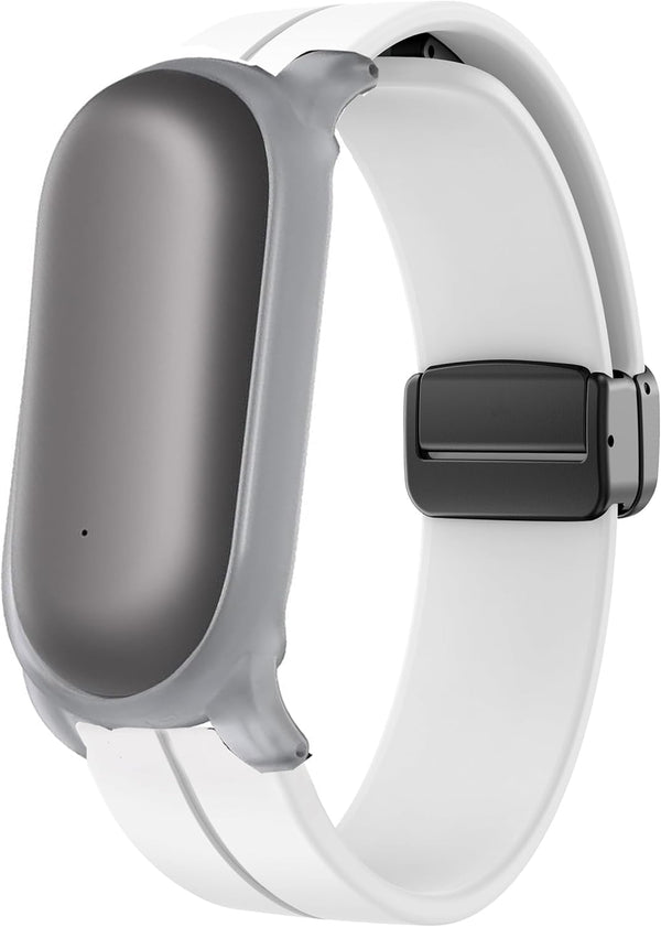 Lamshaw Compatible with Plaud NotePin Bands, Soft Silicone Sport Wristband Replacement Straps Compatible