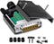 DB15 Solderless Male RS232 D-SUB Serial Adapters, 15 Pin Port Terminal Solderfree Breakout Board Connector with Case