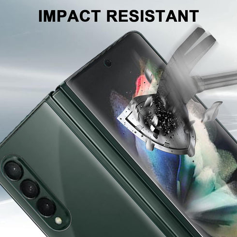(3 Sets) Full Coverage Protector, Anti-Scratch, High Definition Edge to Edge HD for Samsung Galaxy Z Fold 3 5G