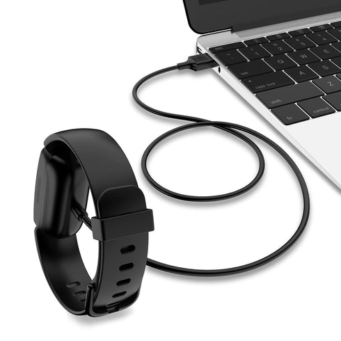 Meliya Charger Cable for Fitbit Inspire 3, Replacement USB Charging Cradle Dock Stand (3.3 ft)