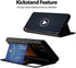 GOOSPERY Card Holder Wallet Case for Galaxy S21 Ultra 6.8"(2021), Magnetic Door Closure, Protective Dual Layer