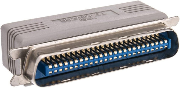 CableWholesale SCSI Terminator, Centronics 50 (CN50) Male, One End, Passive