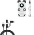 BoxWave Cable Compatible with RUIZU Kids Bluetooth MP3 Player - AllCharge 3-in-1 Cable
