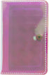 CheapSunday ID Card Holder for Back of Phone, Leather Phone Wallet Stick On with Stand, Flip Waterproof Leather