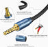 MillSO CTIA 3.5mm Headset Splitter, 2 Male to 1 Female Adapter for Gaming Headset to PC - 30CM/12inch