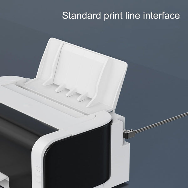 TTTLLNN 2.0 5M 480Mbps 90Degree Elbow USB Printer Cable TypeA Male to TypeB Scanner Cord High Speed for Offices