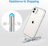 JETech Case for iPhone 11, 6.1-Inch, Non-Yellowing Shockproof Phone Bumper Cover, Anti-Scratch Clear Back