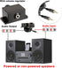 JAMHER 3.5mm Universal Car Amplifier Level Controller Car Audio Control Knob Sub Amp Volume Control Cable with Wire
