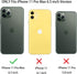 J.west Opal Case for iPhone 11 Pro Max, Translucent Clear Sparkly Thinfoil Protective Cover for Women Girls 6.5"