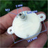 MANHONG 6V-12V 7.5RPM 300 1:600 Electric Small Motor DC Slow and Silent Turbo Worm Gearbox Gear Motor Gear Motor Ratio