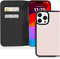 kate spade new york Wallet Folio Case for iPhone 15 Pro Max - Pale Vellum Black, Compatible with Wireless Charging