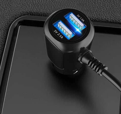 Dash Cam Charger 2024 Upgraded Micro USB Car Charger with Dual USB Port for APEMAN, Rexing, Byakov, and More