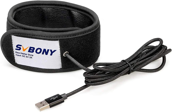 SVBONY SV172 Lens Heater Strip, 320 mm Dew Warmer for Telescopes and Camera Temperature Regulator