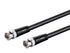 traderplus 5-Pack 5ft 75-Ohm (5 BNC Male to BNC Male Jumper Cable Extension Connector for CCTV DVR to TV System FT)