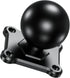 BRCOVAN 1.5'' Ball Mount Base with Aluminum Alloy 4-Hole AMPS Square Plate, Compatible with RAM Mounts