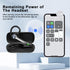Bluetooth Headset, Wireless Earpiece with 500mAh Charging Case, 72 Hours Talking Time, Built-in Microphone for