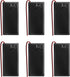 9V Battery Holder with On/Off Switch, Pack of 6, 9 Volt Battery Case with Leads