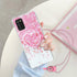 Samsung Galaxy A02S Phone Case, Flash Phone Case for Girls and Women, Soft TPU Cushion with Bracket and Lanyard