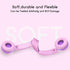 Kids Headphones V1 Wired Stereo Foldable On-Ear Headphones for School/Toddlers/Teens, Pink