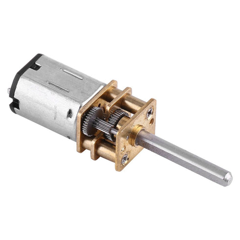 12V 100RPM (12V 200RPM) DC Electric Gear Reduction Motor with Output Shaft A Gear Motor is A Specific Type
