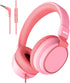 MIDOLA Kids Headphone Wired Volume Limited 85/94dB Over-Ear/On-Ear Foldable Headset with Microphone