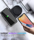 Diverbox iPhone 11 Case, Heavy Duty Shockproof Protection with Tempered Glass Screen Protector - Black
