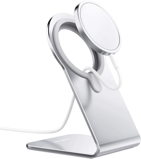 CreaDream Stand for MagSafe Charger, Aluminum Stand Holder for iPhone 15 14 13 12 Series, MagSafe Accessories
