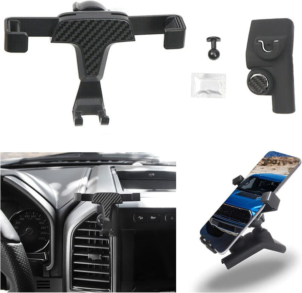 ITrims Car Phone Holder for Ford F-150 2015-2020, Air Vent Cell Phone Holder Cradle for iPhone and Galaxy