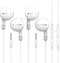 Fidioto 2Pack Wired Earbuds with Microphone, 4.0Ft Length Wired in-Ear Headphones, 3.5mm Jack