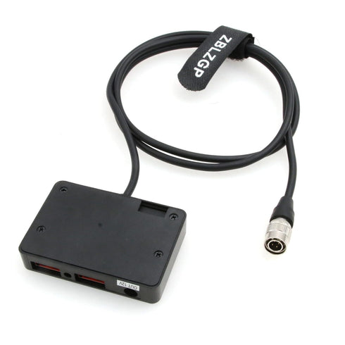 DV-SQN4S Hirose 4 Pin to Dual USB Type-A QC 3.0 - Quick Charging Power Cable for Smartphones or Tablets