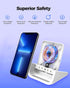 YUWISS Wireless Charger Stand, Cordless 10/7.5/5W Compatible with iPhone 14/13/12/11Pro Max/XR/XS/X/8/8Plus Galaxy