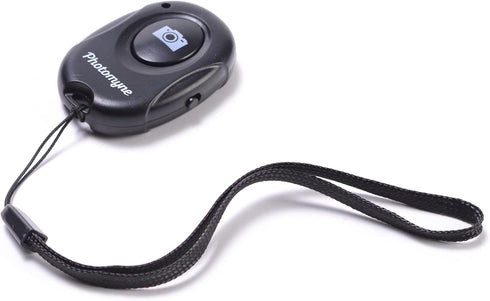 Photomyne Wireless Camera Shutter Clicker, Bluetooth Connection for iOS/Android Smartphones, Includes Wrist Strap