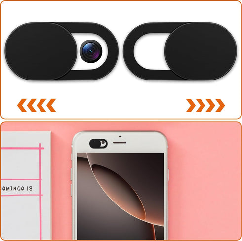 FNANJWQ 64Pcs Webcam Cover, Ultra Thin Laptop Camera Cover Slide for Laptop/Cell Phone/PC/Tablet PC Accessories Camera