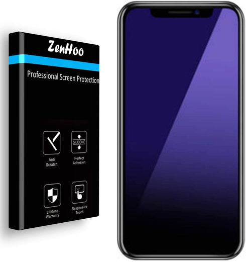 Anti Blue Light Tempered Glass Screen Protector for iPhone 16e (2025), iPhone 14, iPhone 13 Pro, iPhone 13