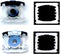 Laptop Computer Replacement Keyboard Key Rebound Mechanism - 2Pcs Base Gasket and 2Pcs Butterfly Hinges