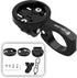 Aero Bar Bike Computer Mount for Garmin Edge, Short Version Black, Fits Bike GPS & GoPro Action Camera