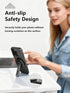 Jishane 17/16/15/14/13/12 Magnetic Phone Grip with Silicone Finger Ring, Phone Ring Holder Stand, Magnetic Grip