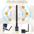 USB Bluetooth 5.4 Adapter for Desktop PC, Long Range 500FT Wireless Transfer for Headphones, Keyboard, Mouse