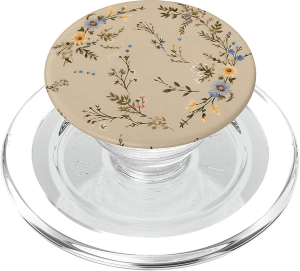Mixed Flower Bouquet Floral Pattern Wildflowers PopSockets PopGrip for iPhone