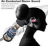 Purity Air Open Ear Headphones, True Air Conduction Wireless Bluetooth Earbuds with Dual Mic for iPhone/Android